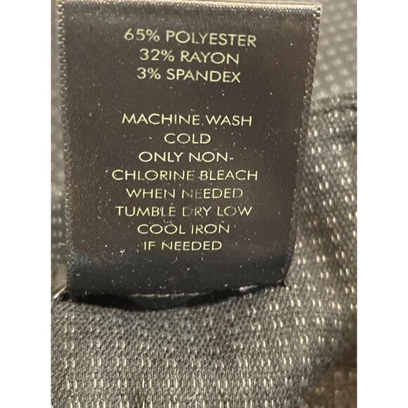 Ann Taylor Signature Black & White Dress Pants Trousers Womens Size 8 - Picture 7 of 7